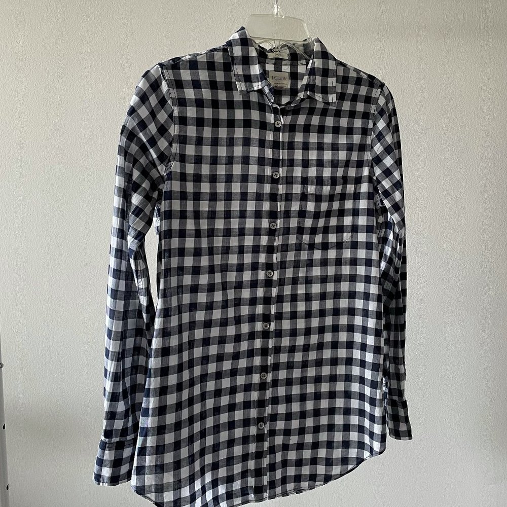 J Crew Boyfit Button-down Shirt Size XS